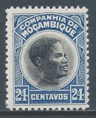 Mozambique Company #155 NH 24c Defin. - Native