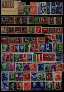 Switzerland used/mint lot pre-1960/SCV430+