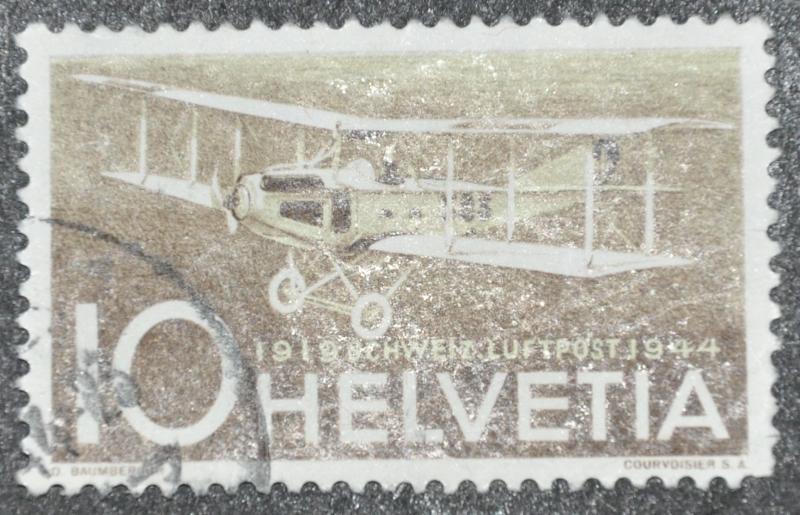 DYNAMITE Stamps: Switzerland Scott #C37  USED