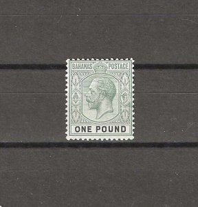 BAHAMAS 1912/19 SG 89a MINT Cat £200