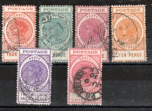 Australia - South Australis 1902-19 Values TO 2s 6d Between Sg 281 and 290a Fu-