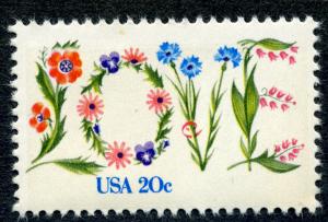 Scott #1951 - 20c Love - MNH