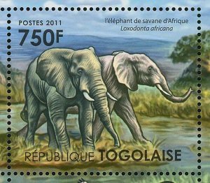 Fauna of Swampy Areas of Africa Giraffe Haliaeetus Vocifer S/S MNH #4165-4168 