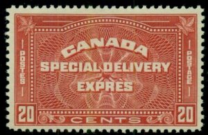 CANADA #E5, 20¢ Special Delivery, og, LH, VF, Scott $60.00