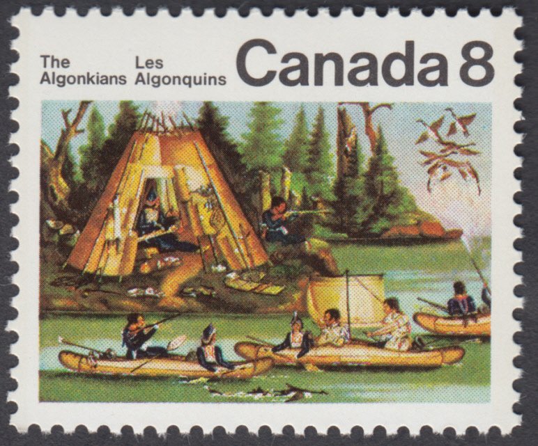 Canada- #567ii Algonkian Artifacts & Micmac Indians HB/HB - MNH