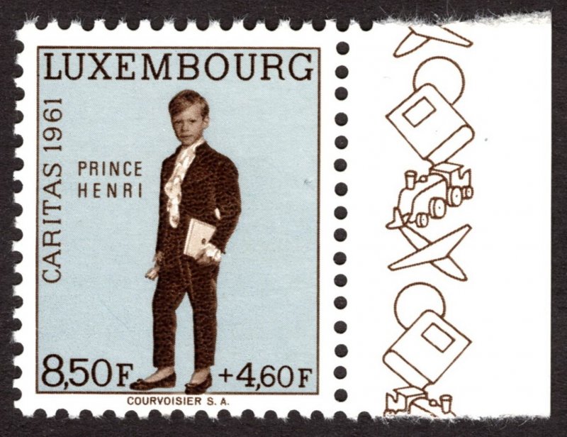 1961, Luxembourg 8,50+4,60Fr, MNH, Sc B227