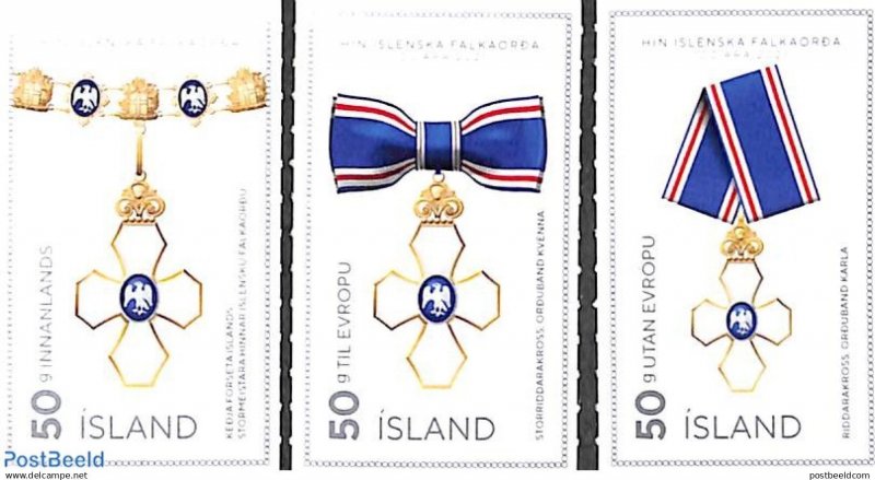 Stamps of Iceland 2020 MNH** - History - Jewellery