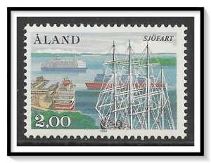 Aland #23 Mariehamn West Harbor MNH