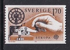 Sweden  #1279   MNH  1979  Europa  postal history 1.70k