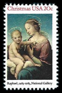 PCBstamps   US #2063 20c Christmas-Madonna, MNH, (10)