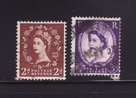 Great Britain 356, 358 U Queen Elizabeth II (C)