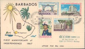 Barbados, Worldwide First Day Cover