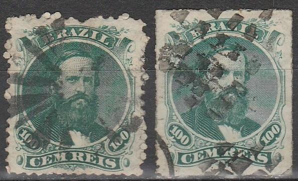 Brazil #58, 65   F-VF Used CV $3.40  (A5870)