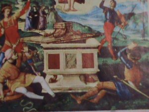 BRASIL STAMPS: 1983 SC#1861  RESURRECTION, BY RAPHAEL PAINTING MNH. MINT S/S