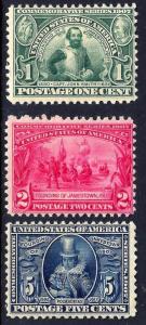 U.S. 328-330 F+VF NH (110717) 