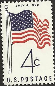 # 1153 MINT NEVER HINGED 50 STAR FLAG