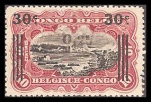 Belgian Congo 86 Mint VF LH