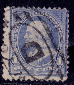 United States, 1895, Benjamin Franklin, 1c, sc#264, used**