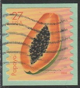 4258 - Fruit used f-vf . on piece.