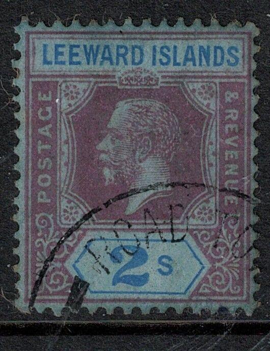 Leeward Islands 1922 SC 55 Used Stamp SCV $65.00