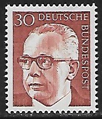 Germany # 1031 - President Heinemann - MNH.....{KBl2}