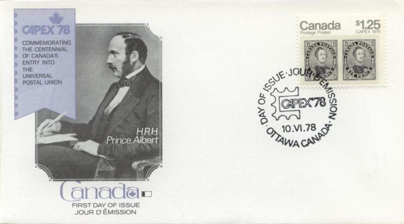 1978 Canada CAPEX 78 Prince Albert (Scott 756) Fleetwood FDC