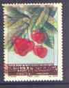 Lebanon 1962 Fruits 0p50 Cherries with entire design doub...