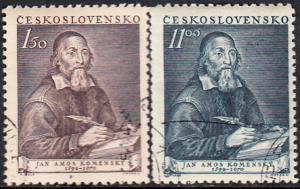 Czechoslovakia #509-510 CTO