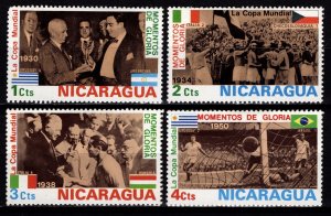 Nicaragua 1974 World Cup Football Championship, Part Set to 4c [Unused]