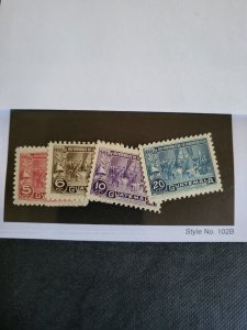 Stamps Guatemala Scott #C143-6 hinged