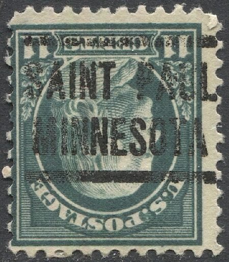 US Sc 511 Used 11c Franklin, SAINT PAUL / MINNESOTA  Precancel, F