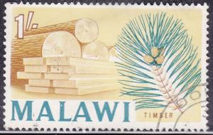 Malawi 47 Tropical Pine Lumber 1966