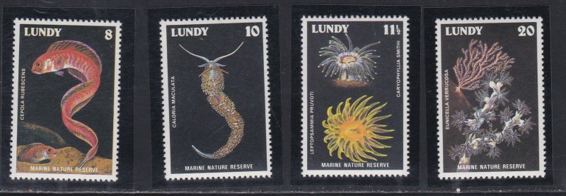 Lundy 1978, Marine Reserve - Fish, Corals, NH