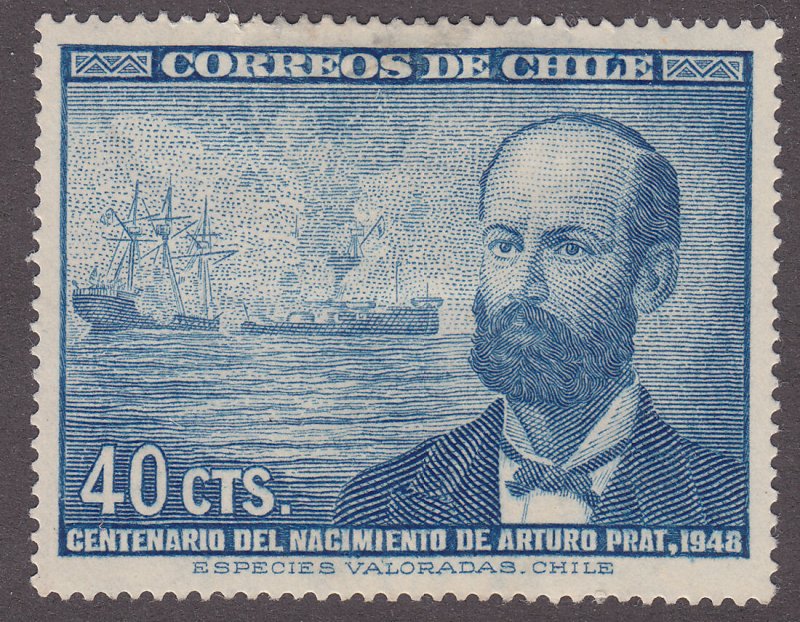 Chile 251 Arturo Prat Chacon 1948