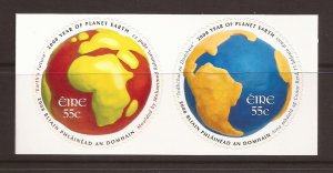 2008 Ireland - Sc 1782a - MNH VF - pair - Intl Year of Planet Earth