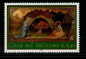 VATICAN CITY SG1356 2002 CHRISTMAS MNH