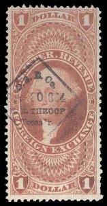 U.S. REV. FIRST ISSUE R68c  Used (ID # 95193)