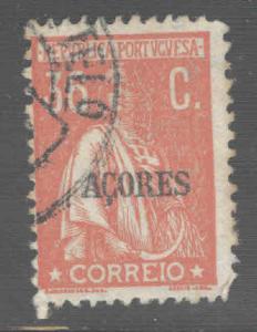 Azores Scott 221 Ceres  p12x11.5  Used 1925