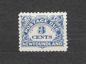 CANADA-NEWFOUNDLAND-1939. Sc#J3, Perf: 10, MLH, F-VF,  POSTAGE DUE.