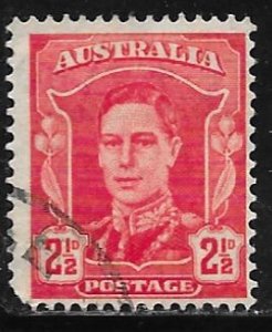 Australia 194: 2.5d George VI, used, F