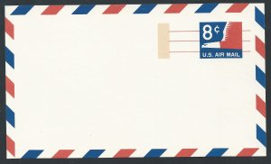 US #UXC9 8¢ Stylized Eagle