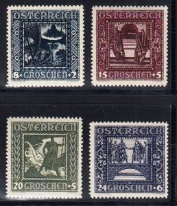 AUSTRIA # B72-B75  Mint NH
