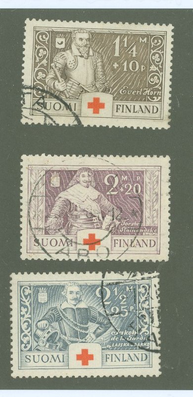 Finland #B15-B17  Single (Complete Set)