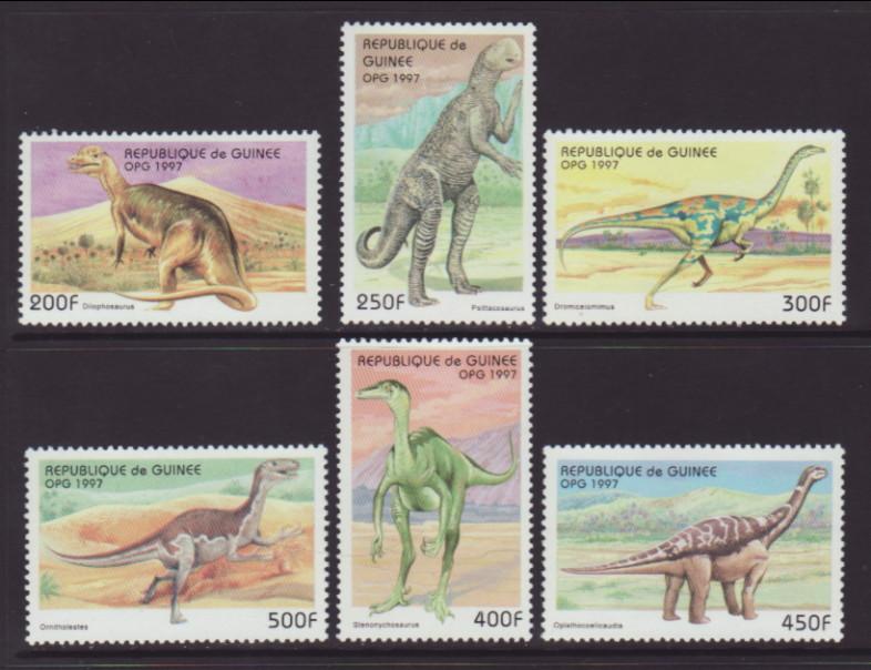 Guinea 1417-1722 Dinosaurs MNH VF