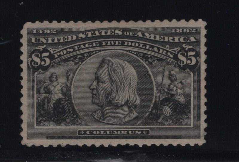 245 XF previously hinged PSE cert grade 90 OG rich color cv $ 4500 ! see pic !