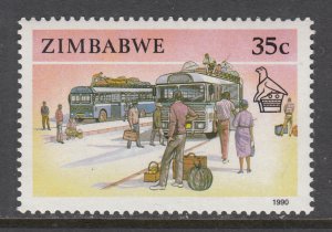 Zimbabwe 627 Buses MNH VF