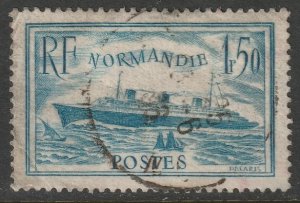 France 1936 Sc 300a used light blue