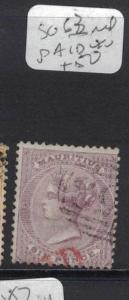 Mauritius SG 63 Red Paid Cancel VFU (1dtt)