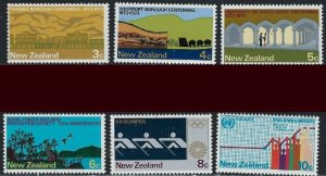New Zealand 511-16 MLH 1973 set