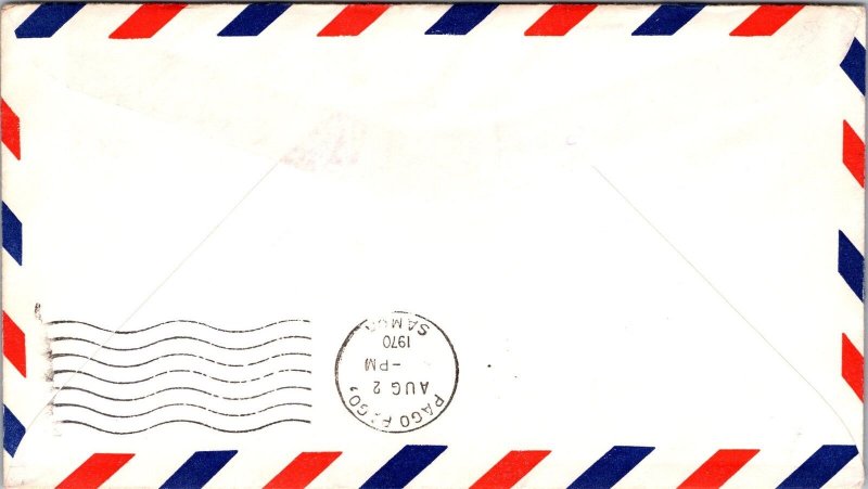 FFC 1970 - American Airlines - New York, NY to Pago Pago, Samoa - F34902